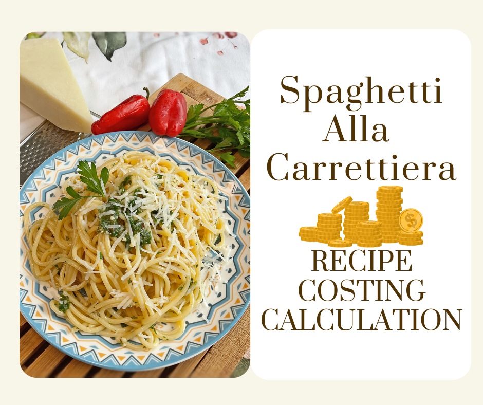 Analyzing the Cost of Pasta alla Carrettiera Ingredients